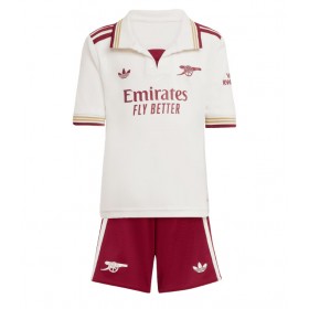 Dětské fotbalový komplet Arsenal Tretí košile 2025-26 Krátkým Rukávem